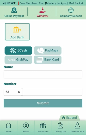 Step 4: Fill in the account information you want to add, this includes the account holder’s name and account number.